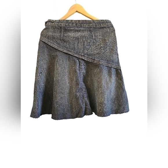 7 for all mankind y2k style jean skirt size 30 - Picture 2 of 6